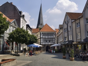 Ferienwohnungen Sidun - Hattingen / Untermarkt mit altem Rathaus